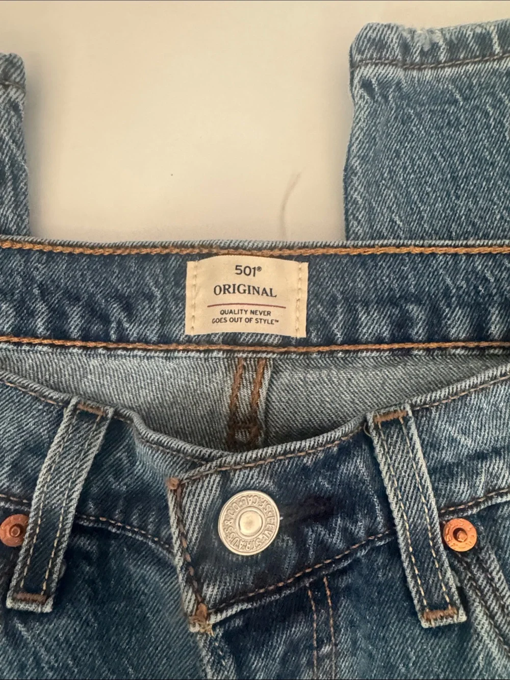Levi's Men's 501 Jeans Straight Leg Jeans Size 29x30 Buttonfly